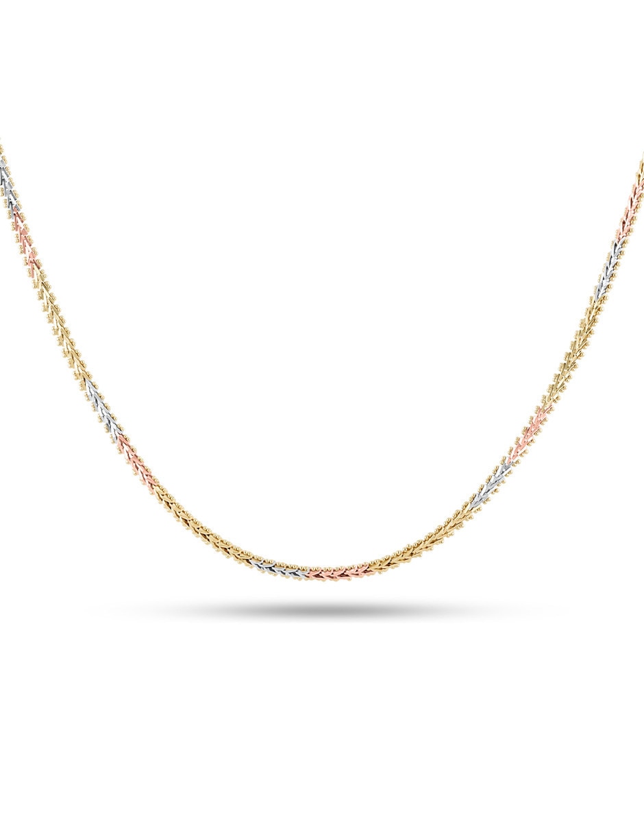 Gargantilla Joyerias Bizzarro de oro florentino 14 K