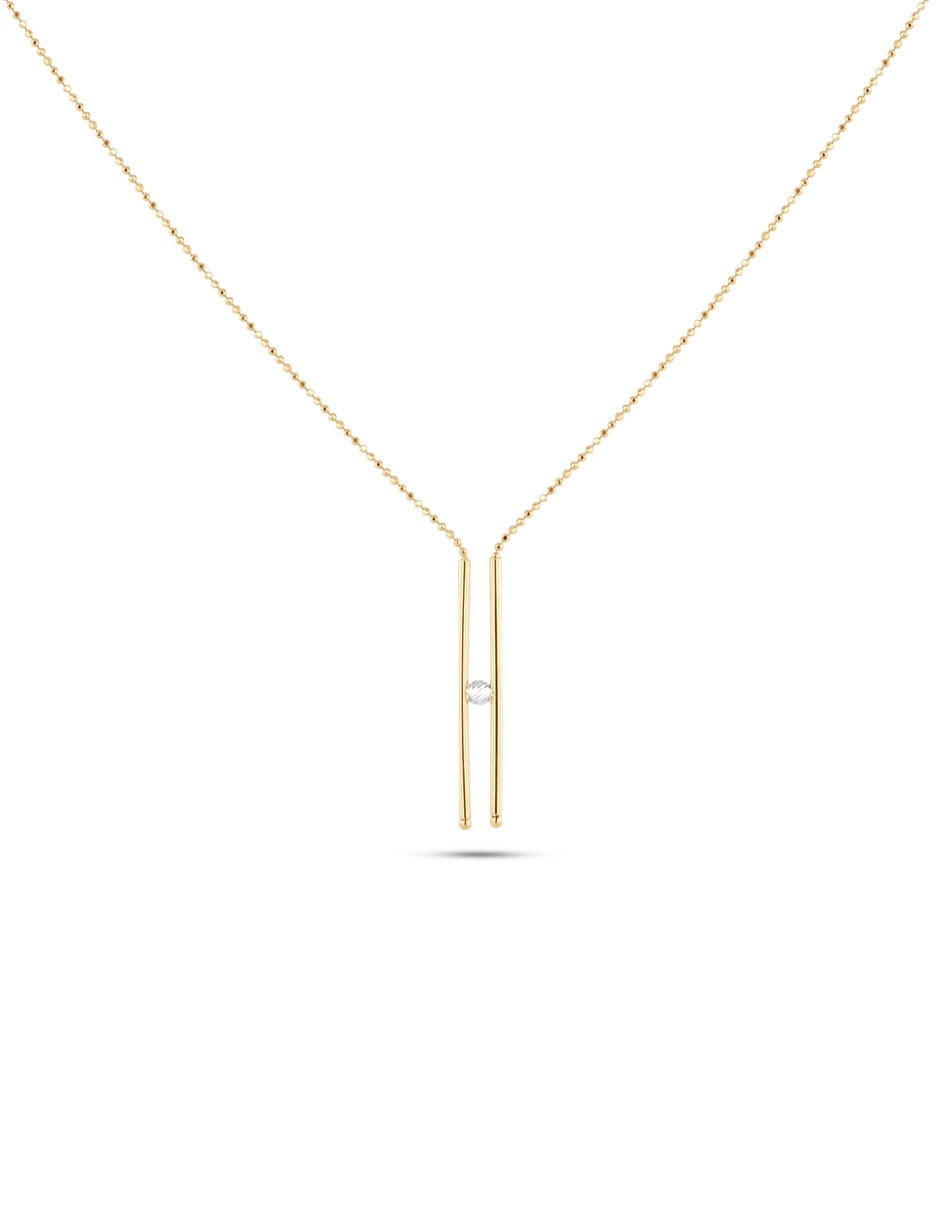 Collar de oro amarillo 14 K Collar de oro amarillo 14 K