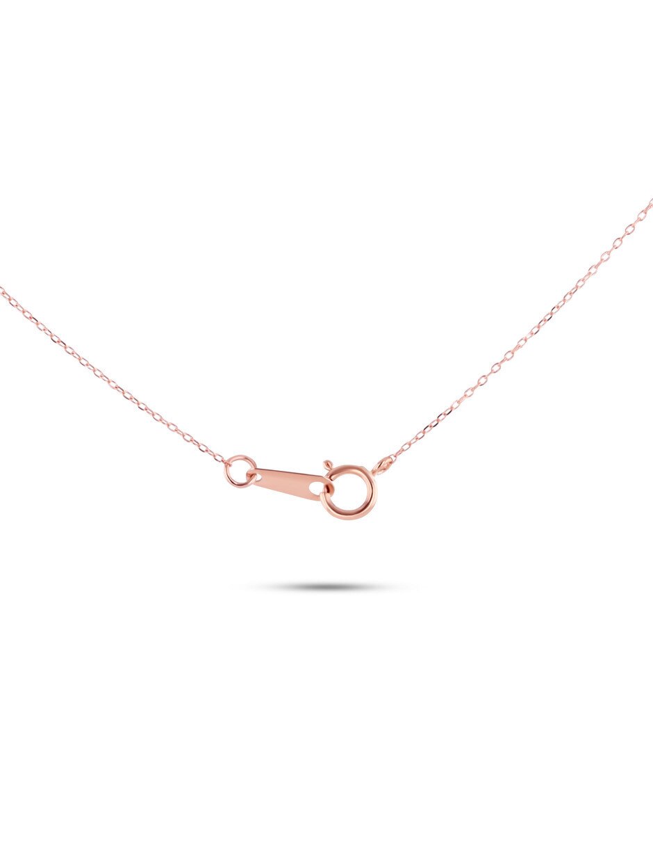 Gargantilla de oro rosa 14 K