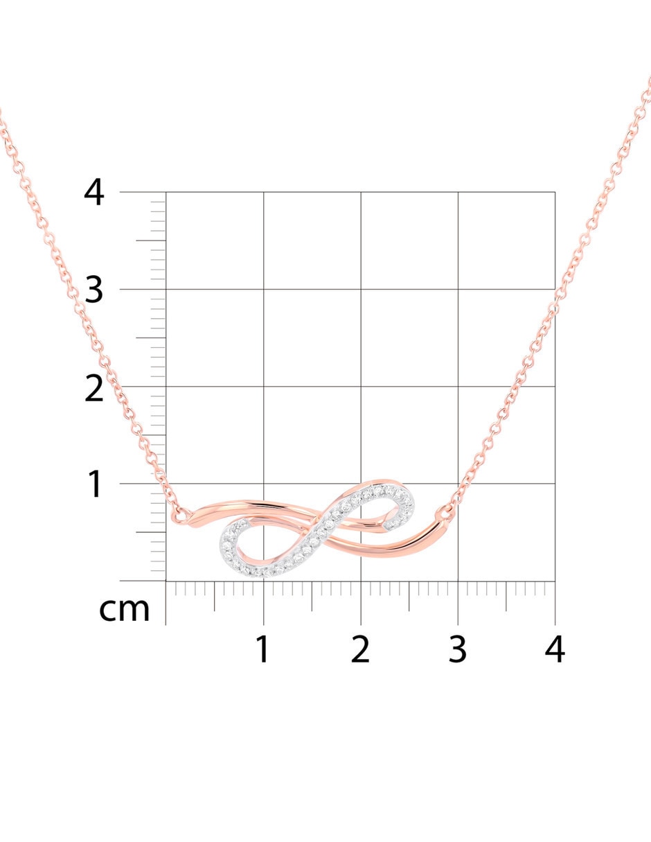 De infinito joyerias bizzarro taza de oro rosa 14 k
