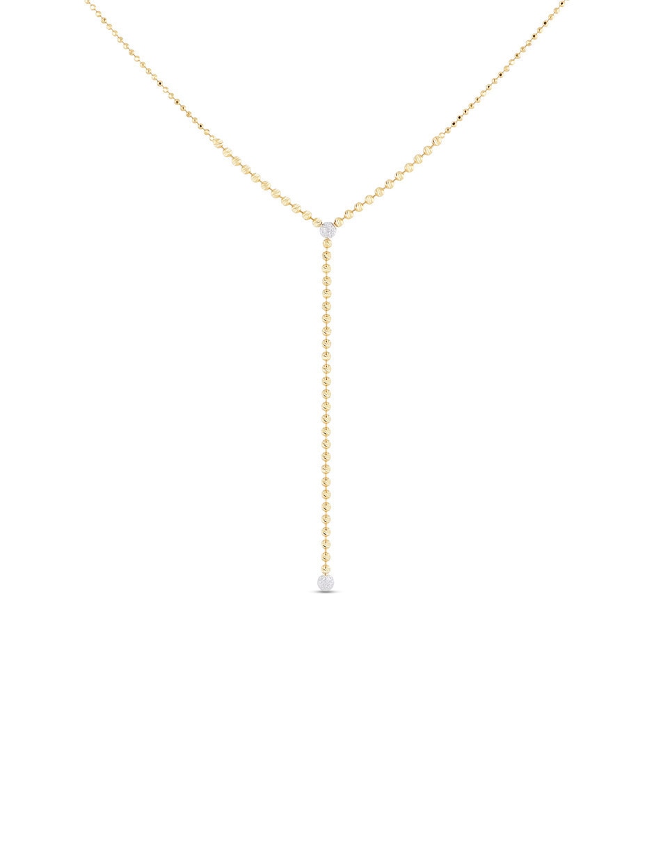 Collar de oro amarillo 14 K