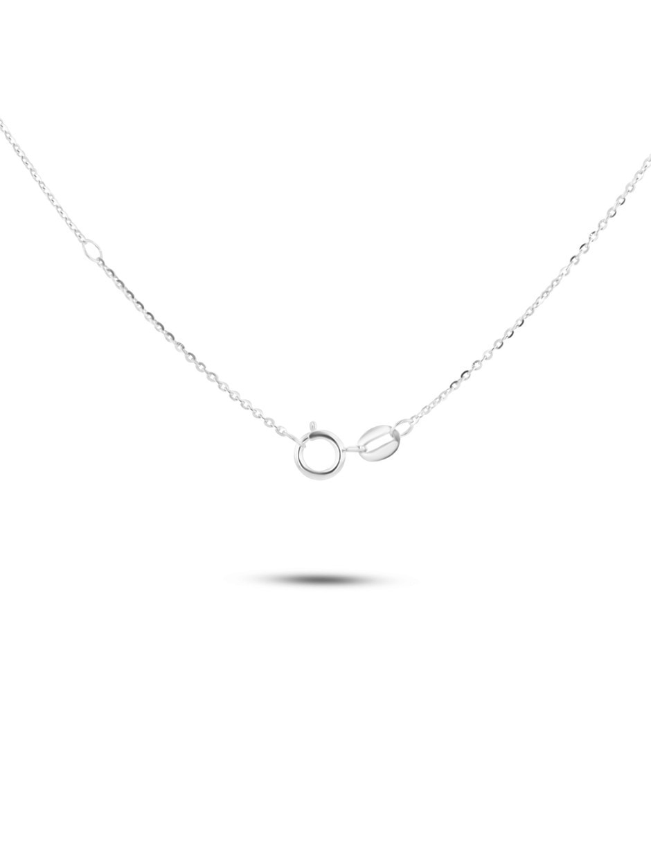 Collar de Oro blanco 14 K