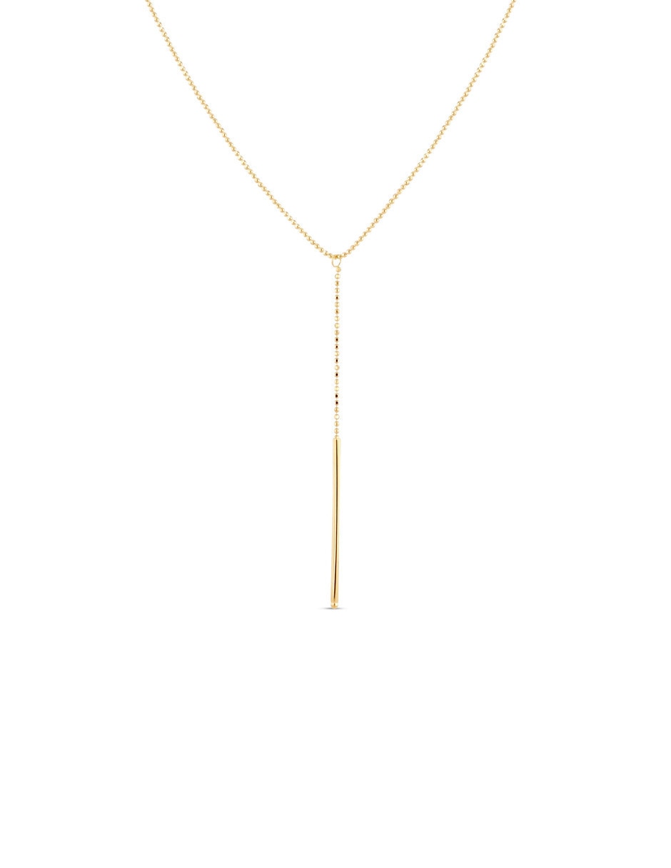 Collar de oro amarillo 14 K 4