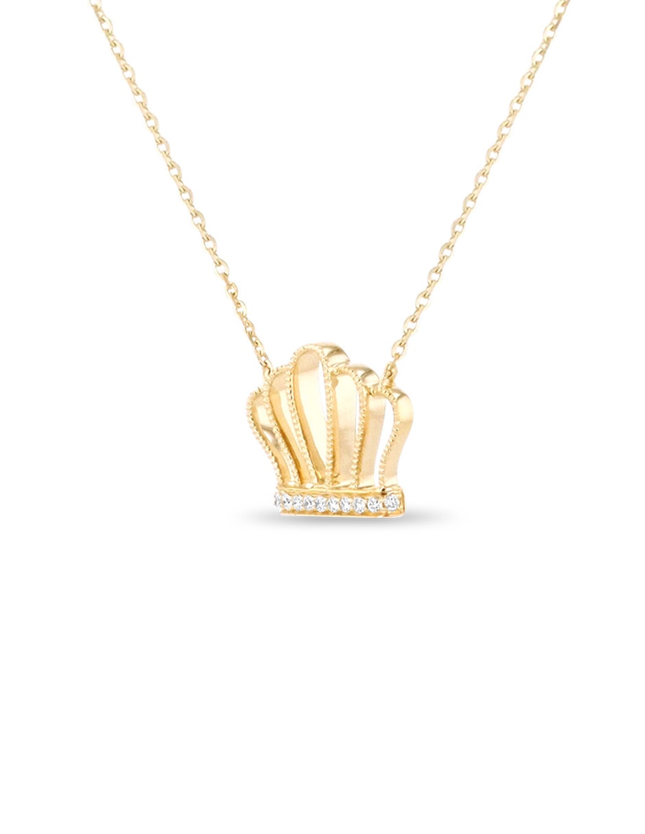 Collar de oro amarillo 14 K