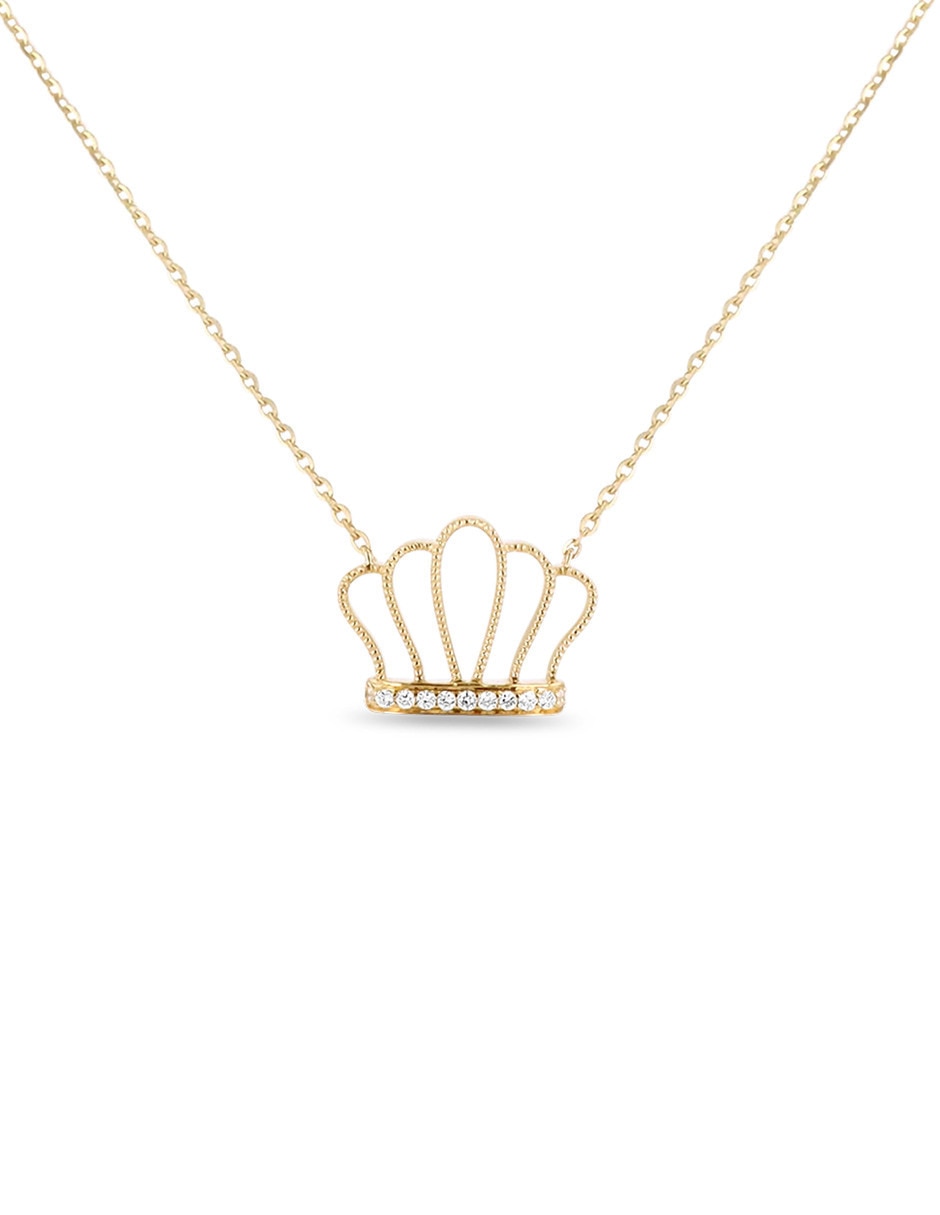 Collar de oro amarillo 14 K