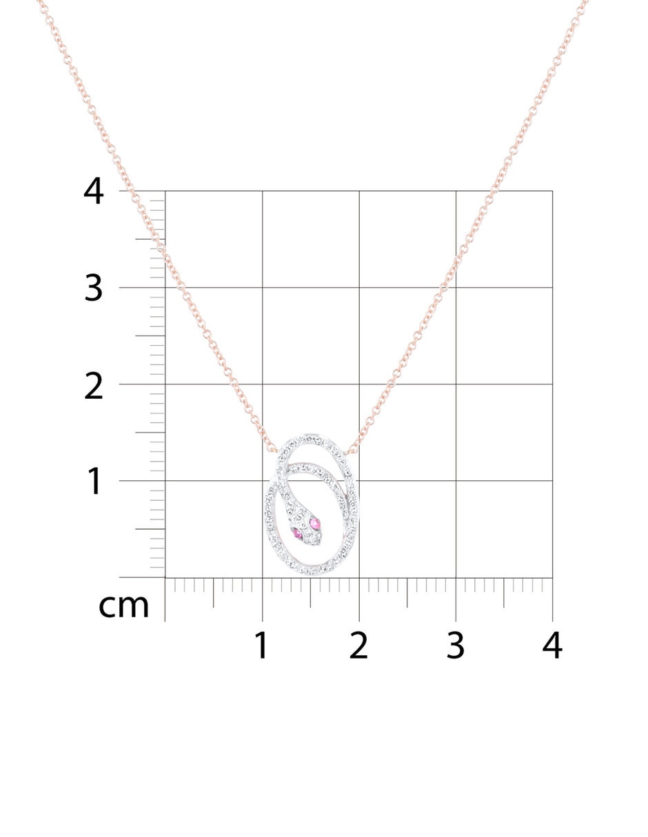 De serpiente joyerias bizzarro taza de oro rosa 14 k