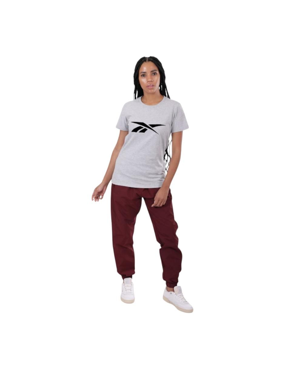 Playera manga corta reebok lifestyle cuello redondo para mujer