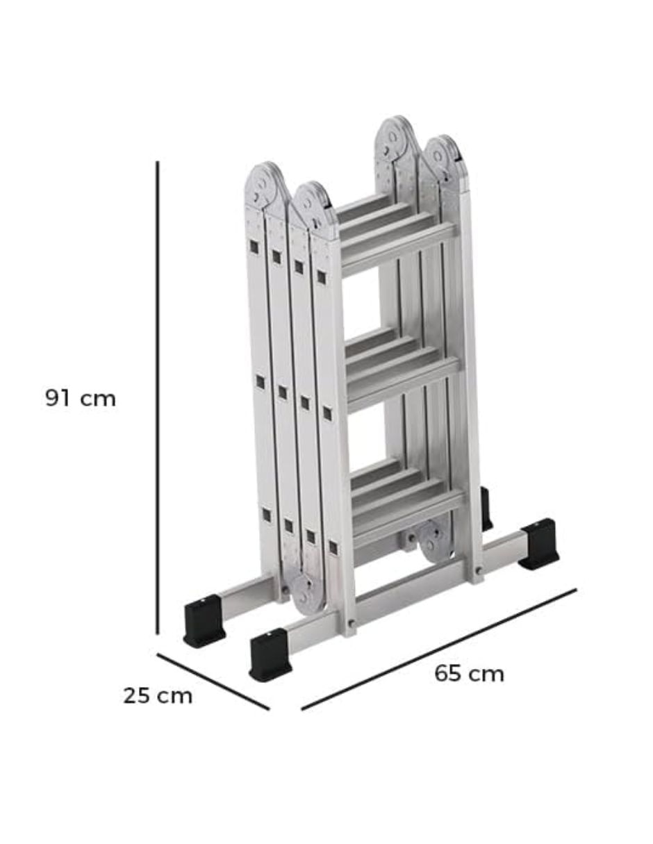 Escalera multipropósito Select Shop de metal