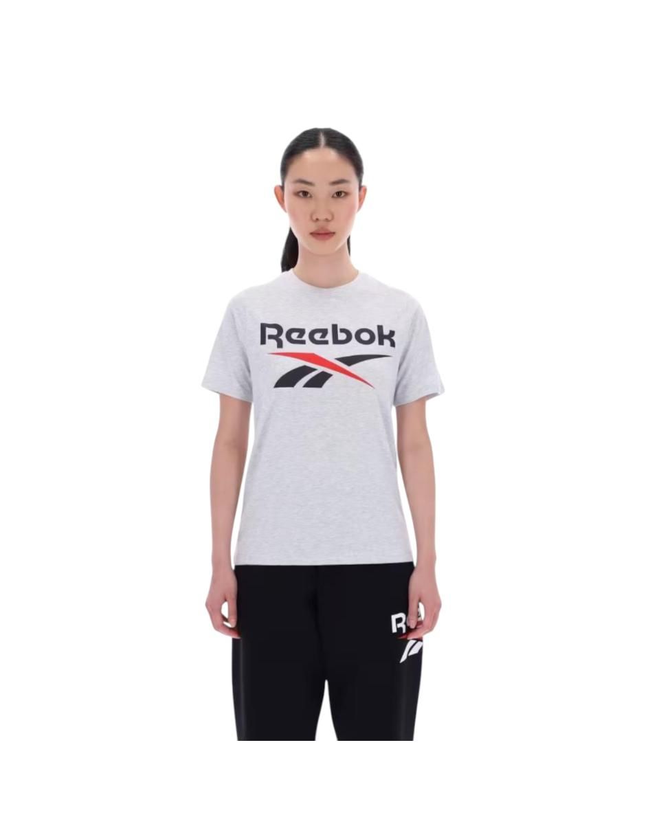 Playera manga corta cuello redondo para mujer