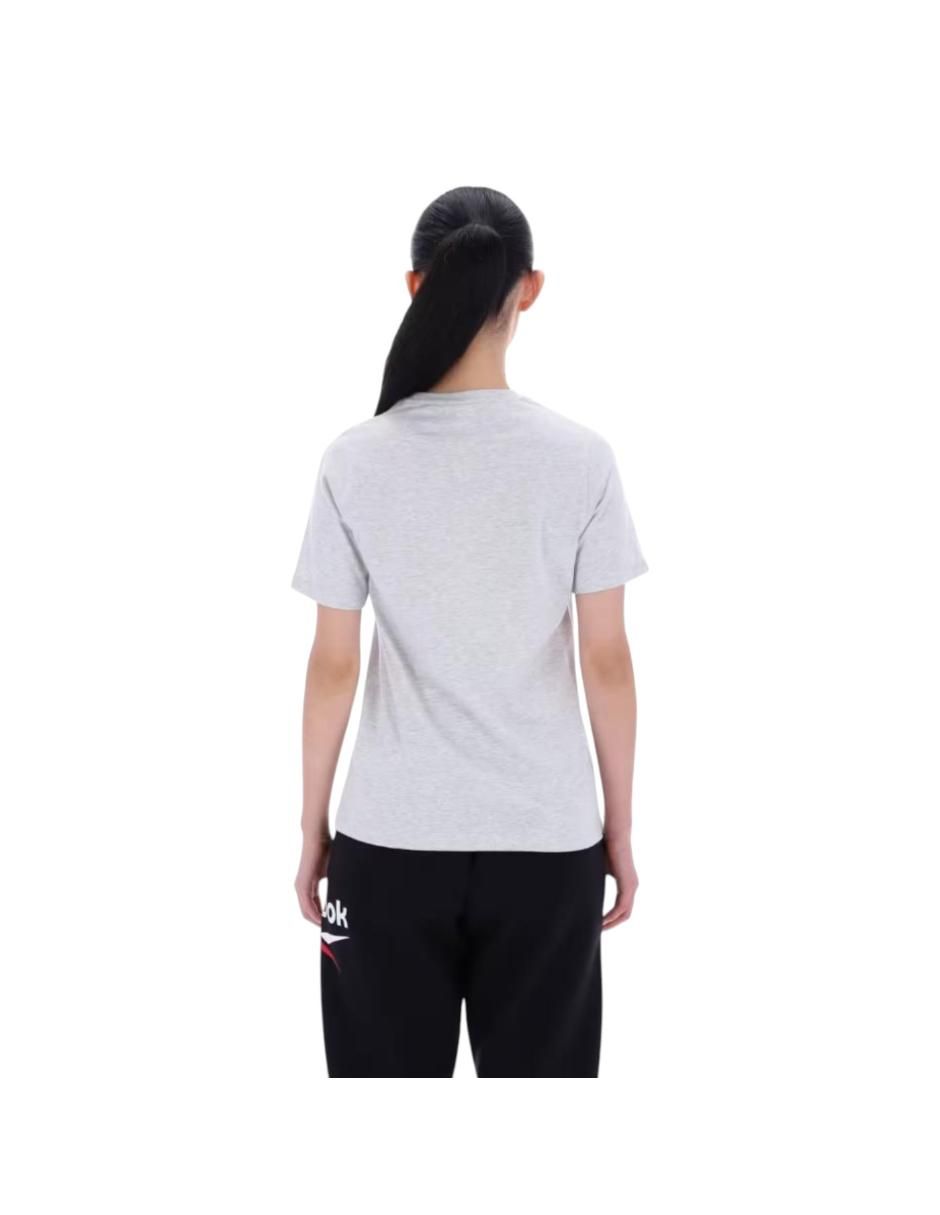 Playera manga corta Reebok cuello redondo para mujer