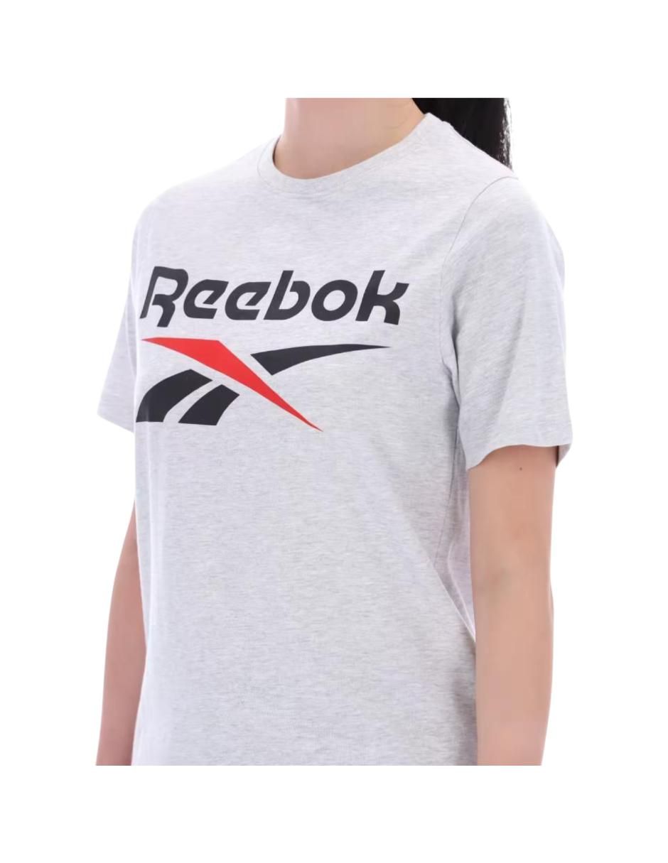 Playera manga corta Reebok cuello redondo para mujer