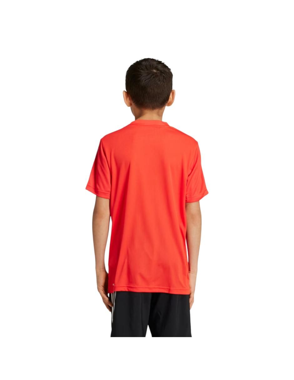 Playera adidas u tr es 3s t manga corta para niño