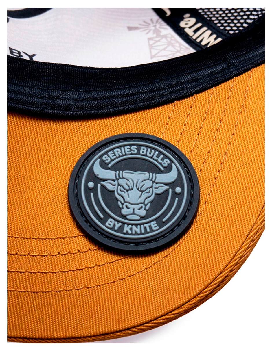 Gorra visera curva snapback Knite para hombre