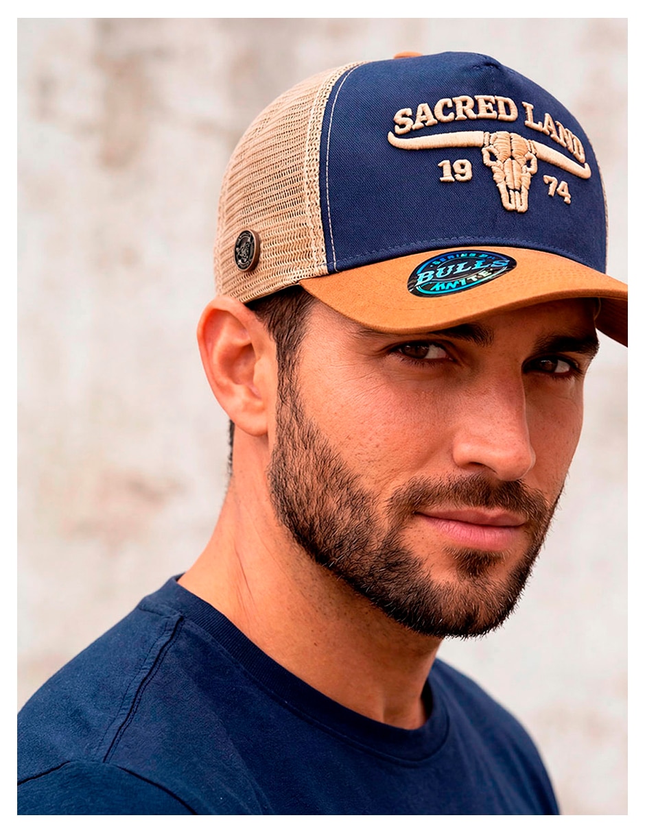 Gorra visera curva snapback Knite para hombre
