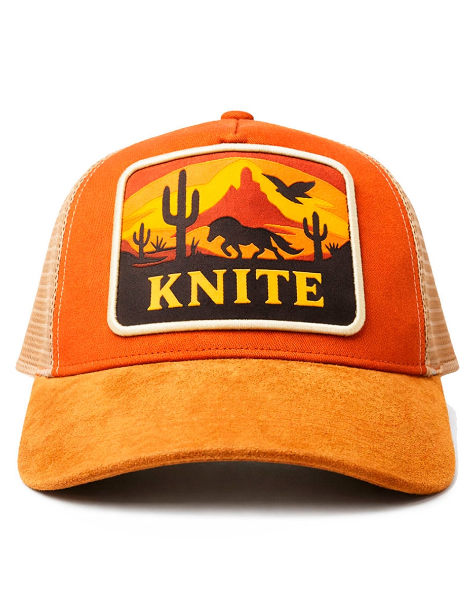 Gorra visera curva snapback Knite para hombre