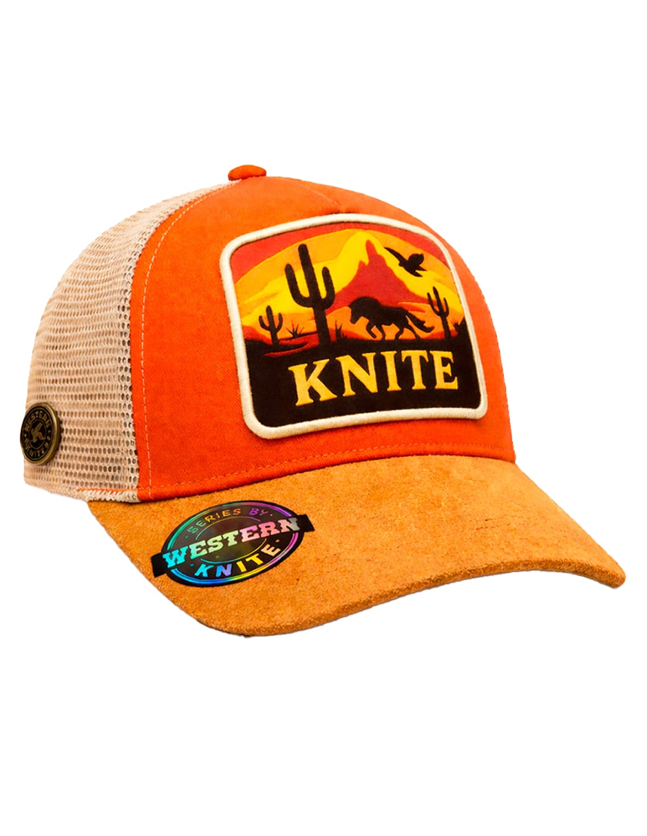 Gorra visera curva snapback Knite para hombre