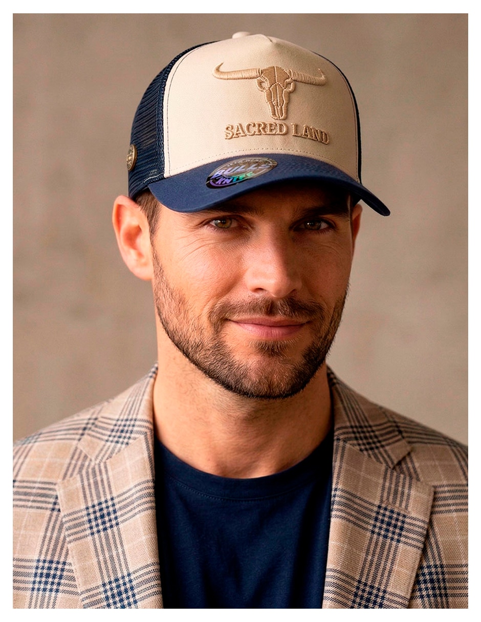 Gorra visera curva snapback para casual knite para hombre