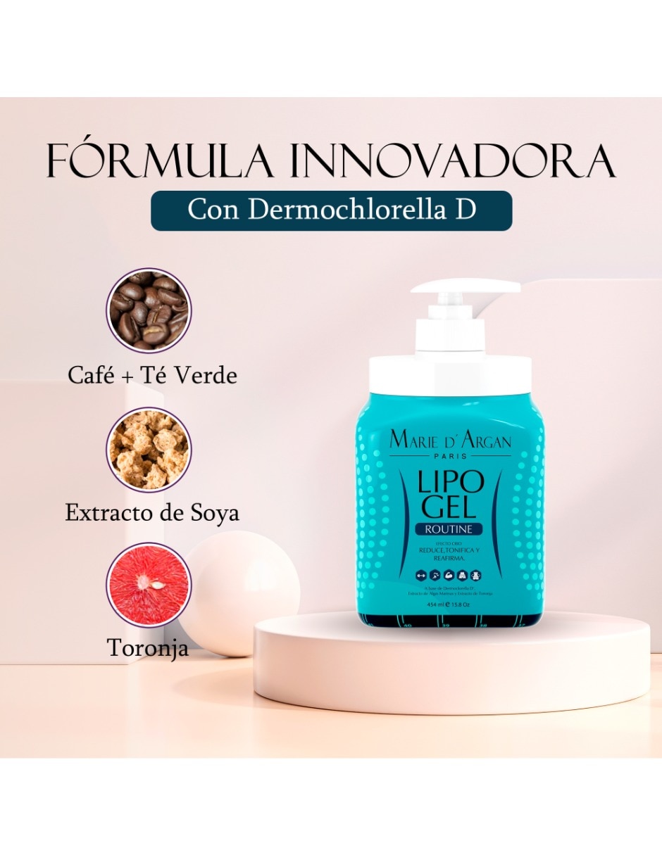 Gel corporal tonificante Lipo Gel Marie D' Argan