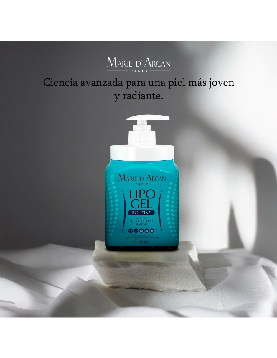 Gel corporal tonificante Lipo Gel Marie D' Argan