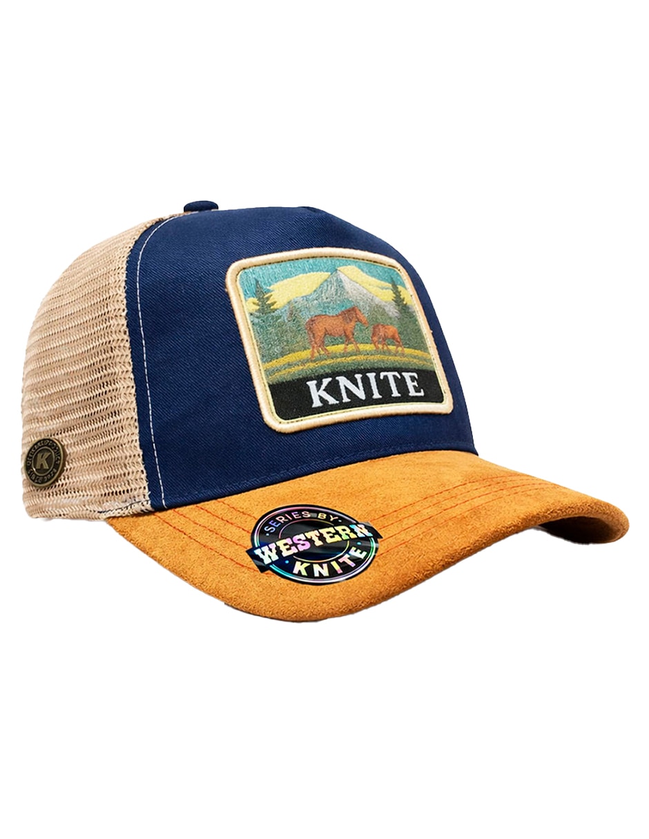 Gorra visera curva snapback para casual knite para hombre
