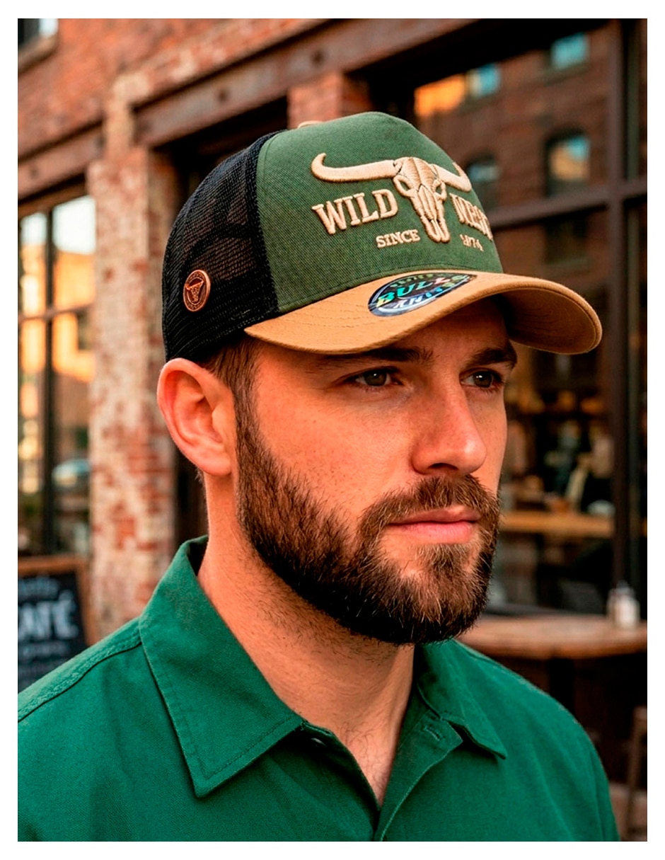 Gorra visera curva snapback para casual knite para hombre
