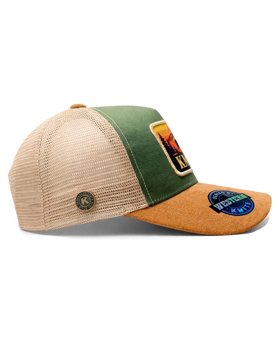 Gorra visera curva snapback Knite para hombre