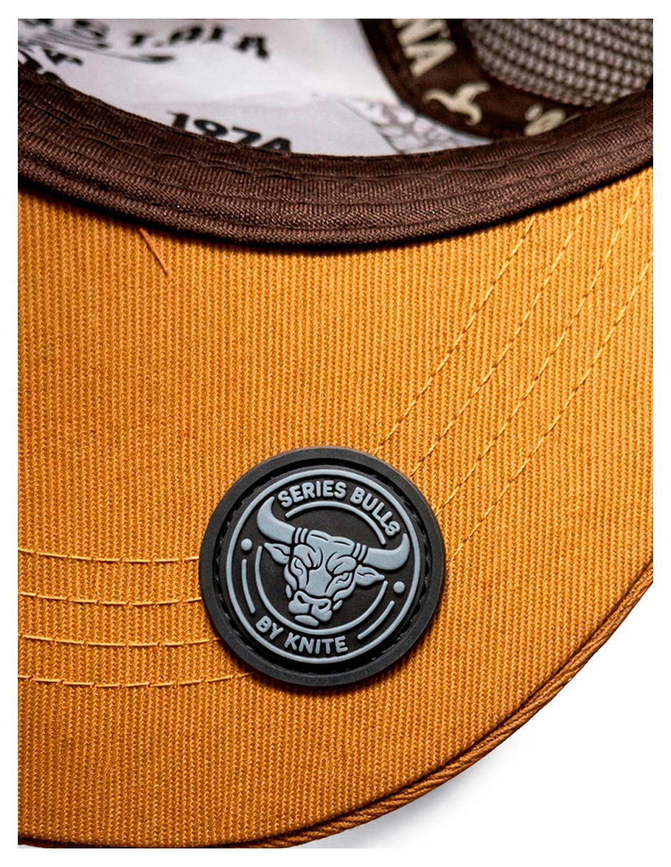 Gorra visera curva snapback para casual knite para hombre