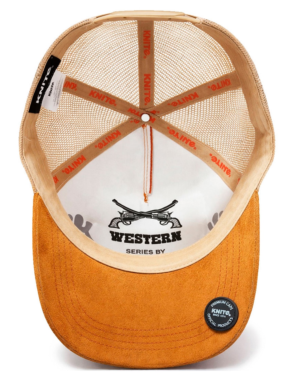 Gorra visera curva snapback Knite para hombre
