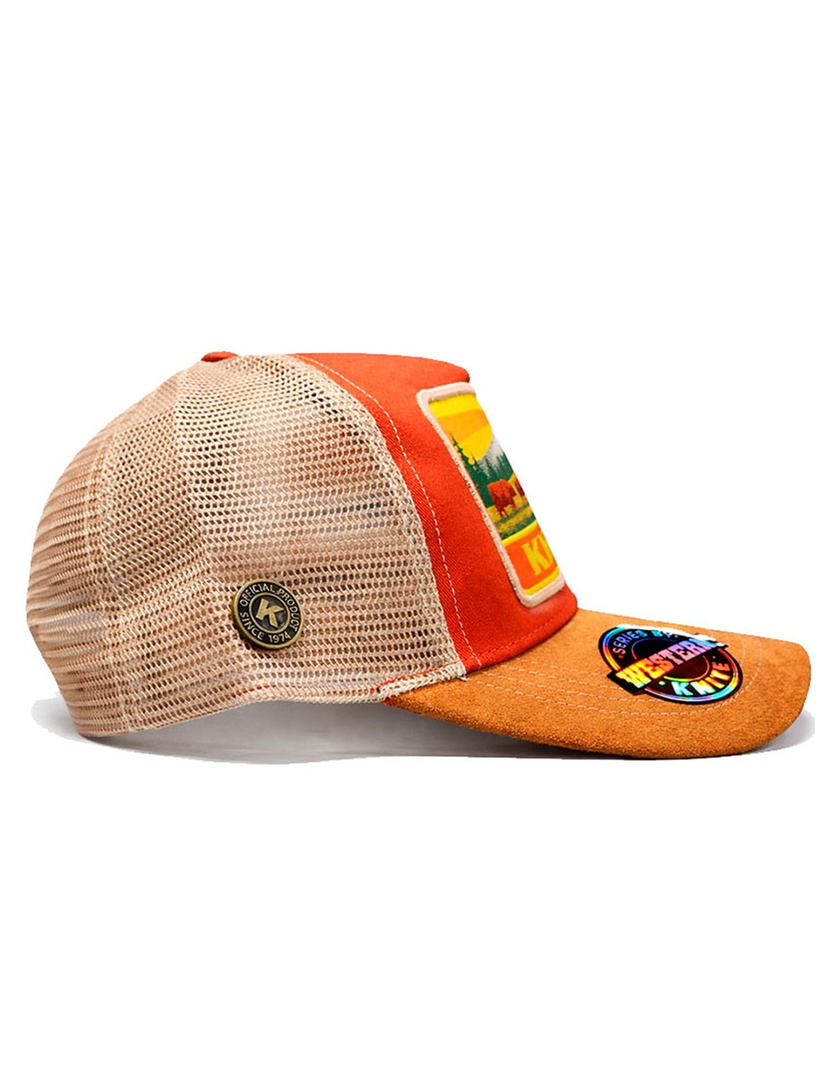 Gorra visera curva snapback Knite para hombre
