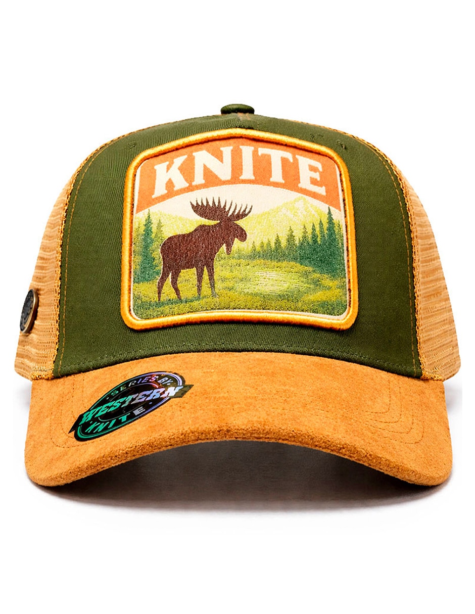 Gorra visera curva snapback Knite para hombre