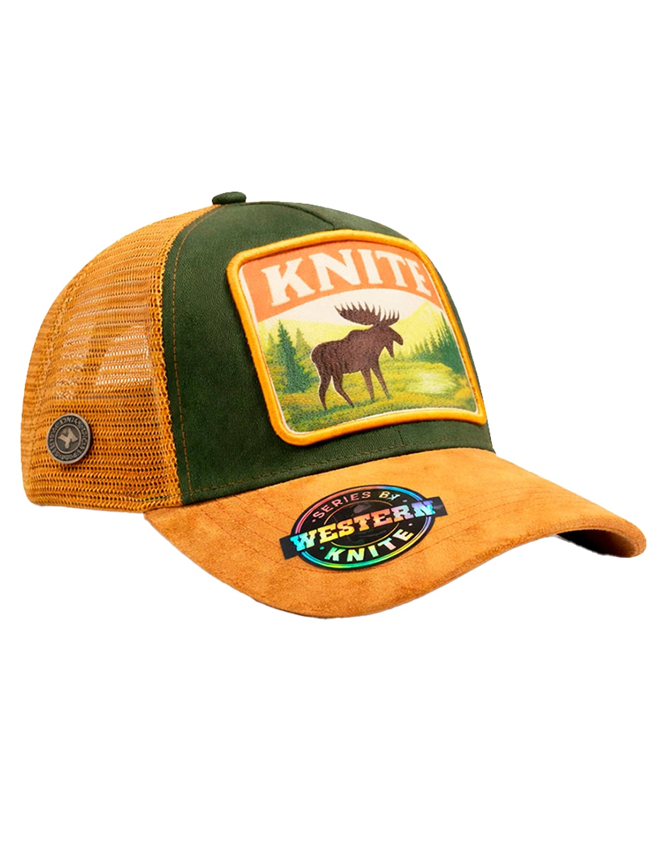 Gorra visera curva snapback Knite para hombre
