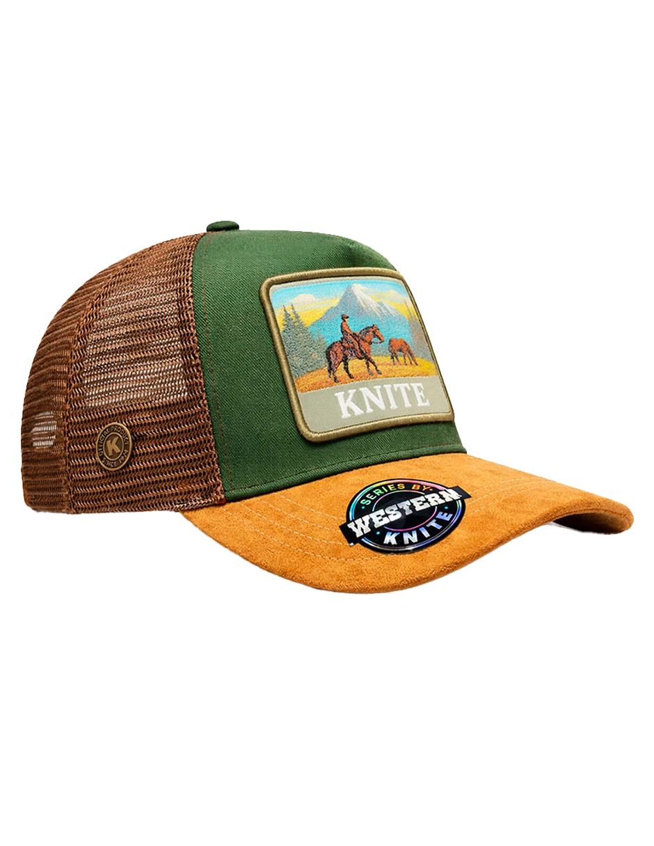 Gorra visera curva snapback para casual knite para hombre