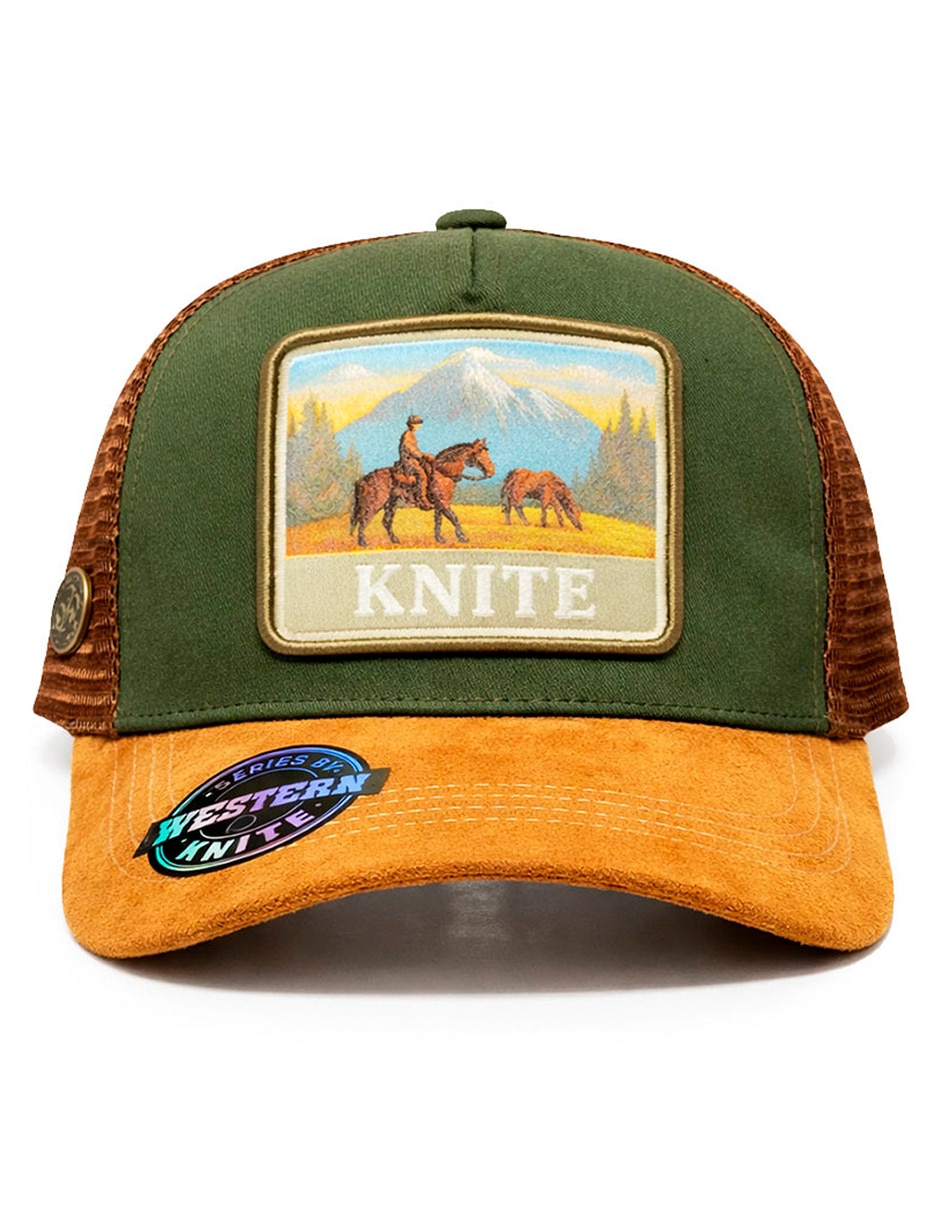 Gorra visera curva snapback para casual knite para hombre
