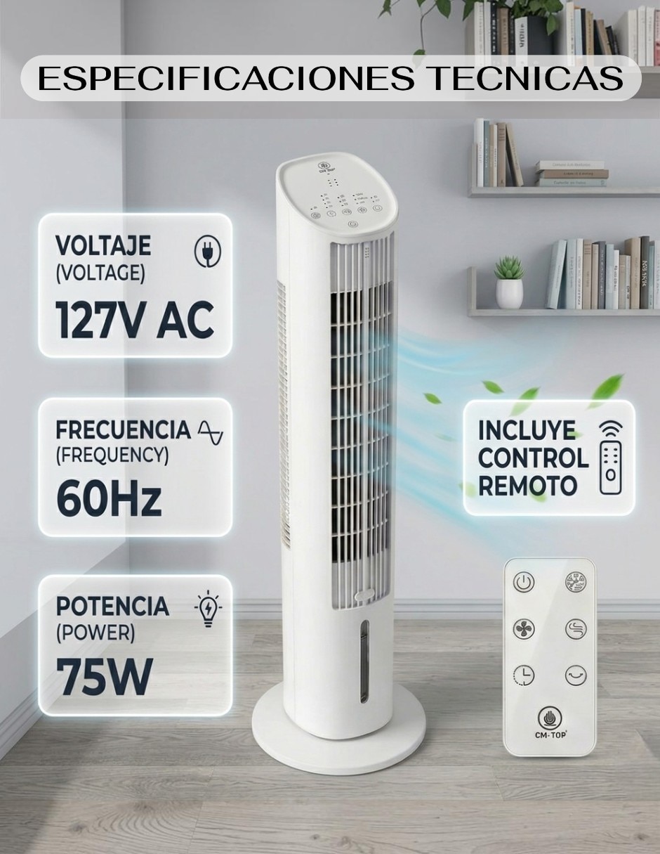 Ventilador 2 en 1 cm