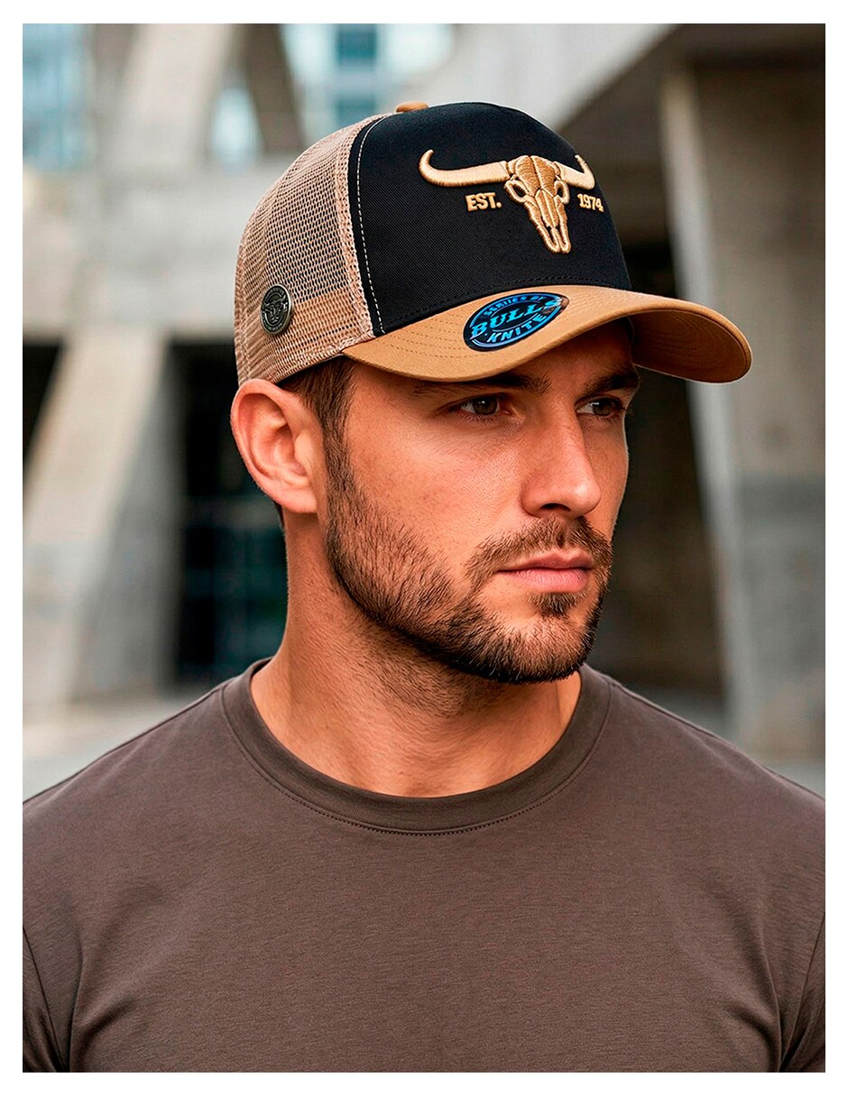 Gorra visera curva snapback para casual knite para hombre
