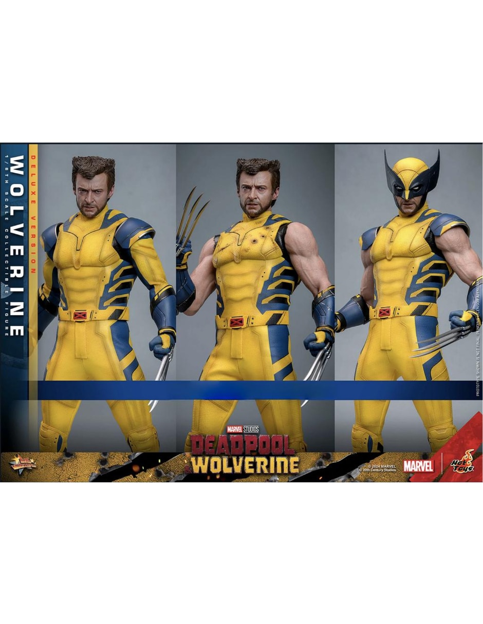 Figura de colección articulada Marvel Wolverine especial Hot toys