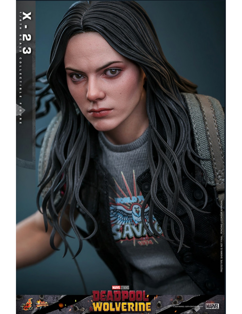 Figura de colección articulada Marvel X-23 collectors Hot toys