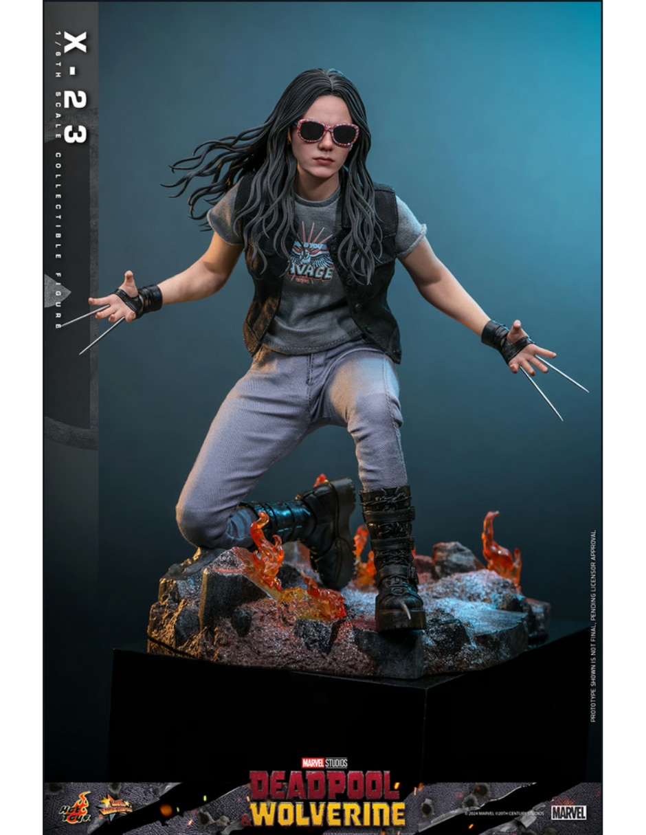Figura de colección articulada Marvel X-23 collectors Hot toys