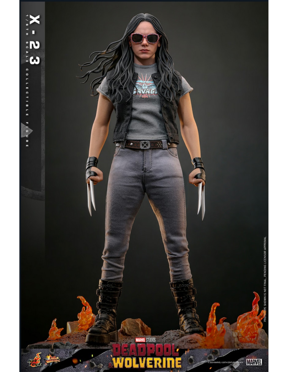 Figura de colección articulada Marvel X-23 collectors Hot toys