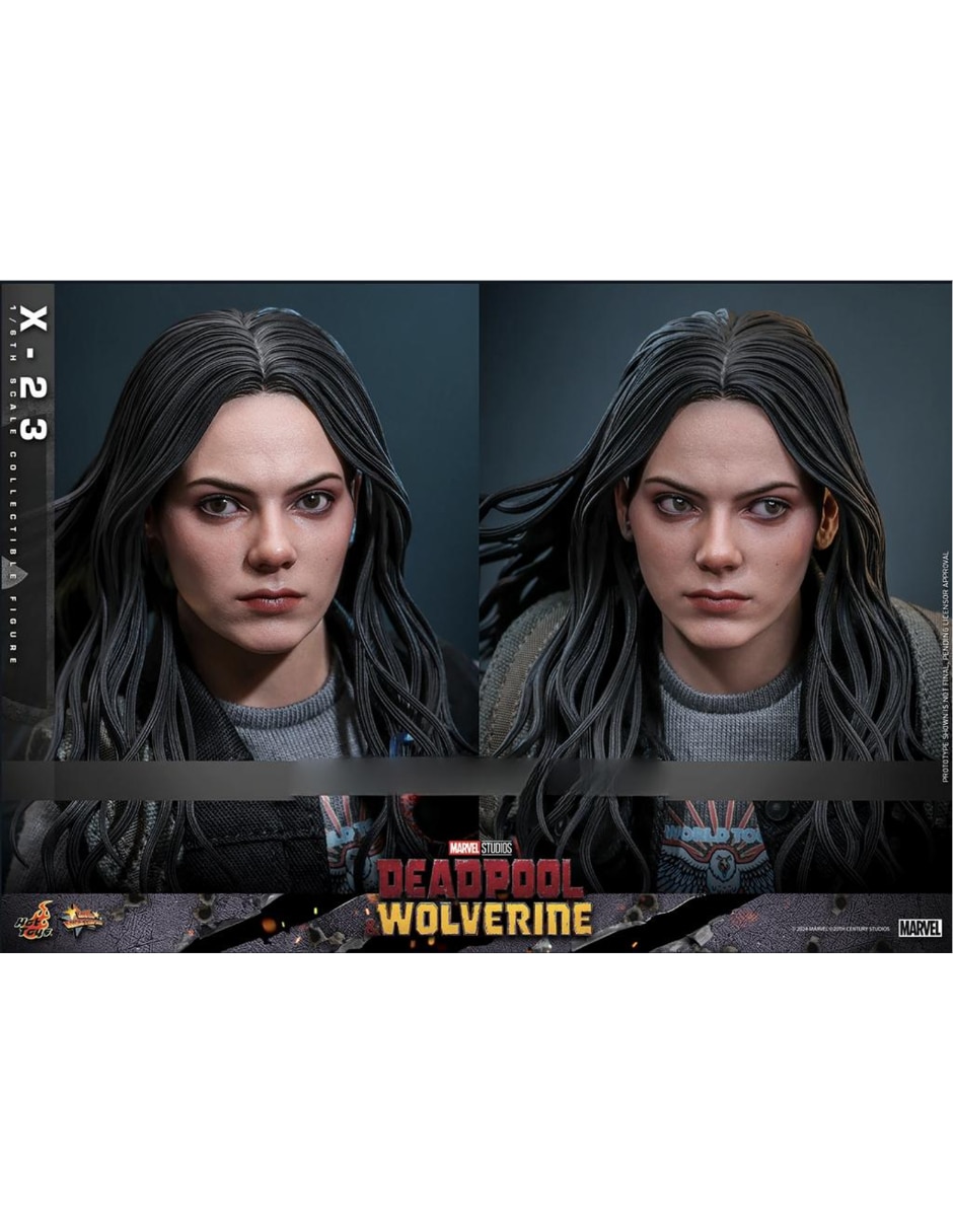 Figura de colección articulada Marvel X-23 collectors Hot toys