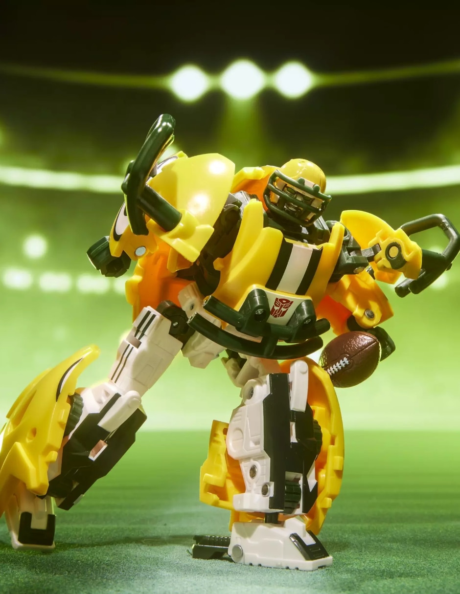 Figura de colección articulada Transformers Packers chase 2 en 1