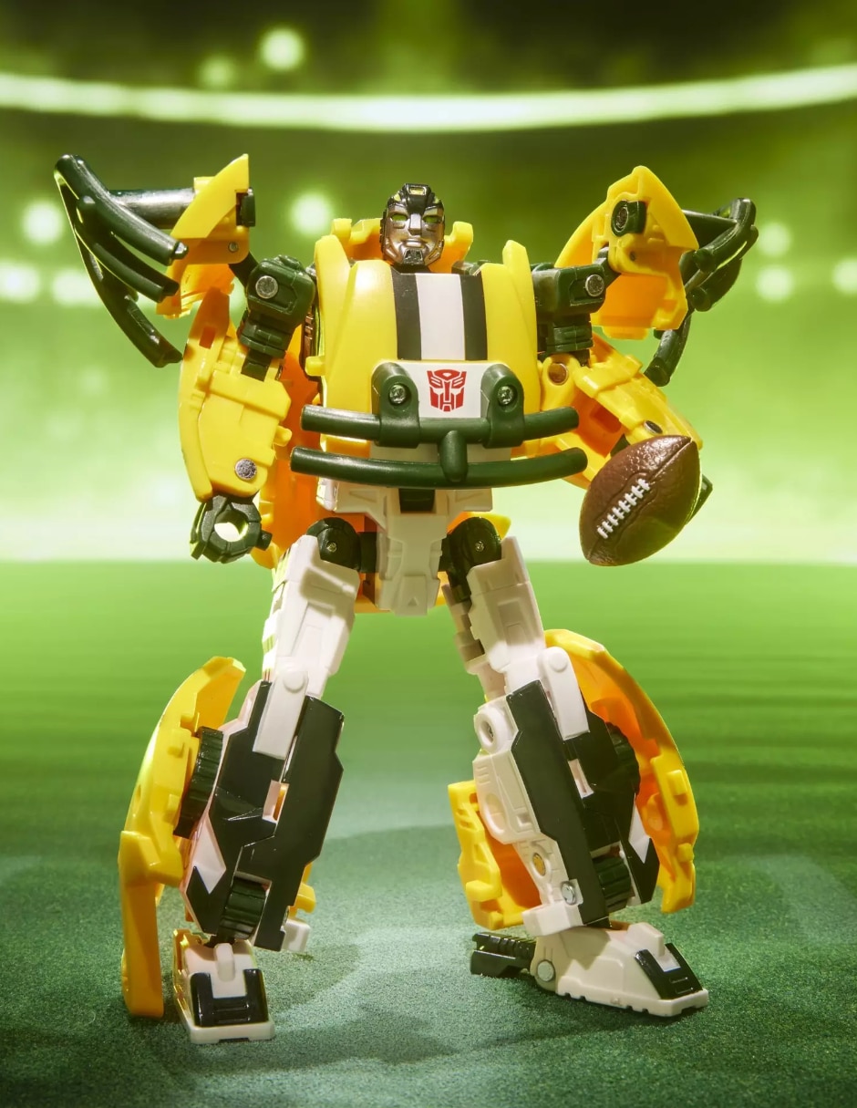 Figura de colección articulada Transformers Packers chase 2 en 1