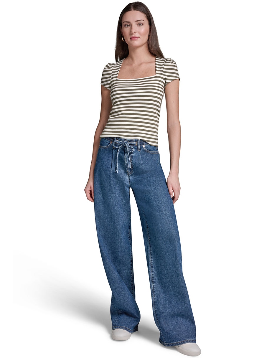 Jeans baggy b6cku204qffb para mujer