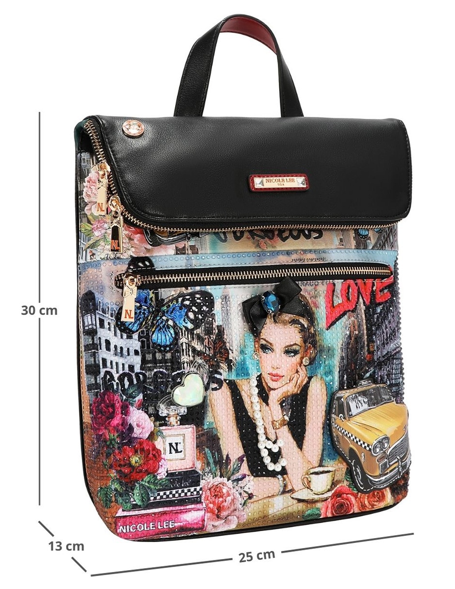Backpack Nicole Lee Sabina Imagines para mujer