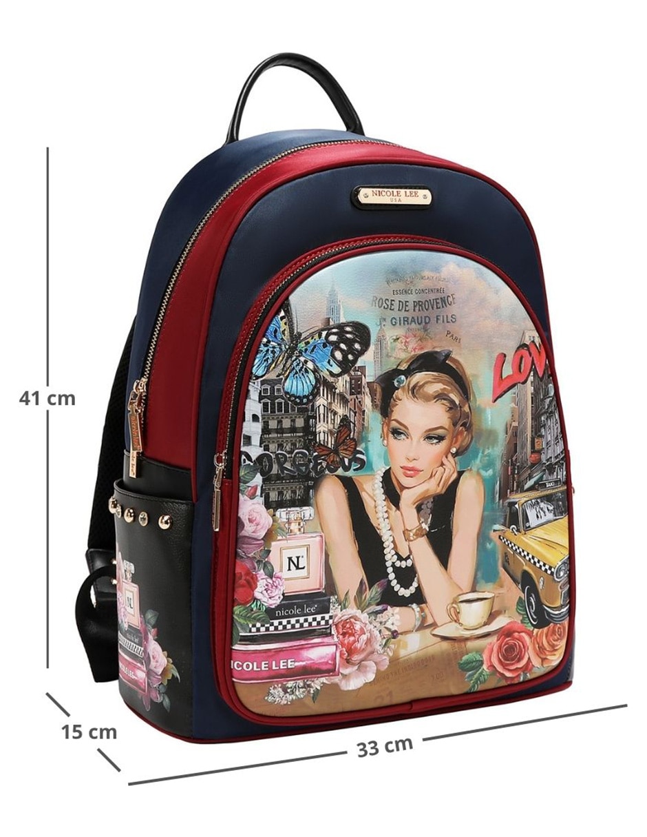 Backpack Nicole Lee Sabina Imagines para mujer