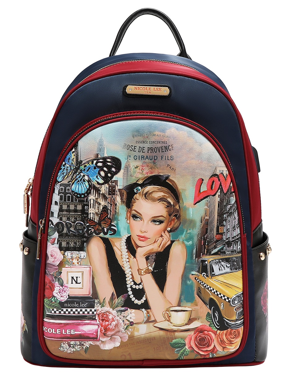 Backpack Nicole Lee Sabina Imagines para mujer