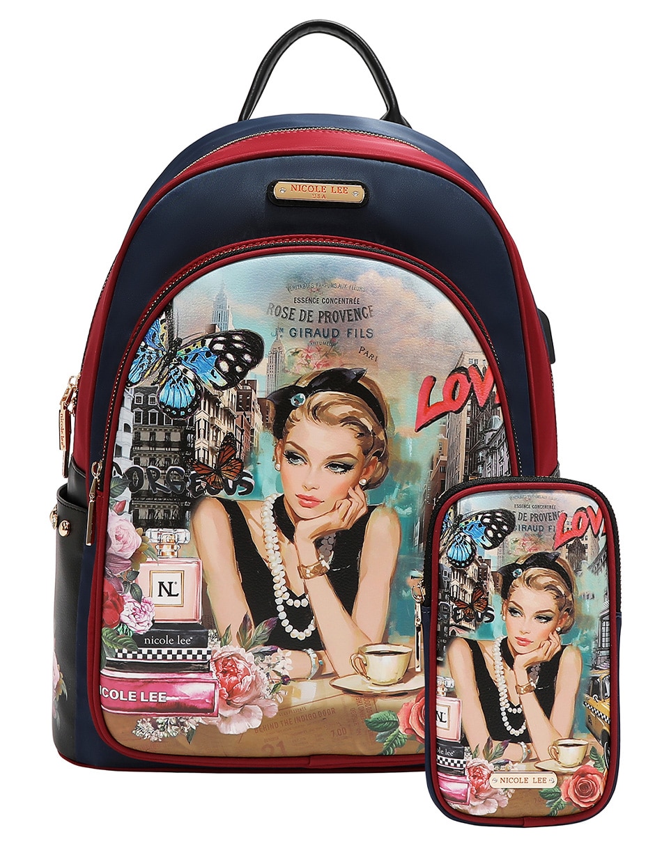 Backpack Nicole Lee Sabina Imagines para mujer