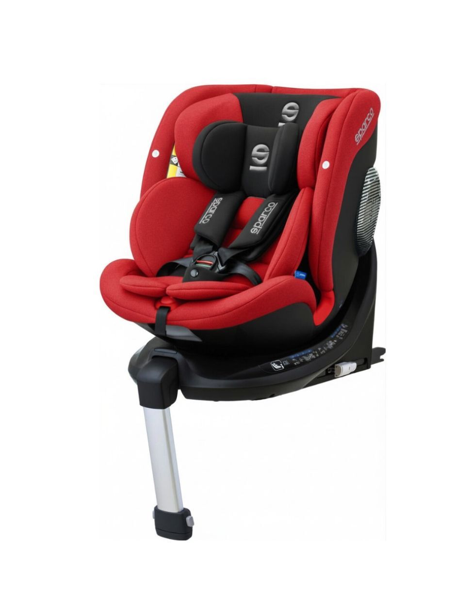 Autoasiento compatible con el sistema de instalación Isofix con pata de apoyo 5
