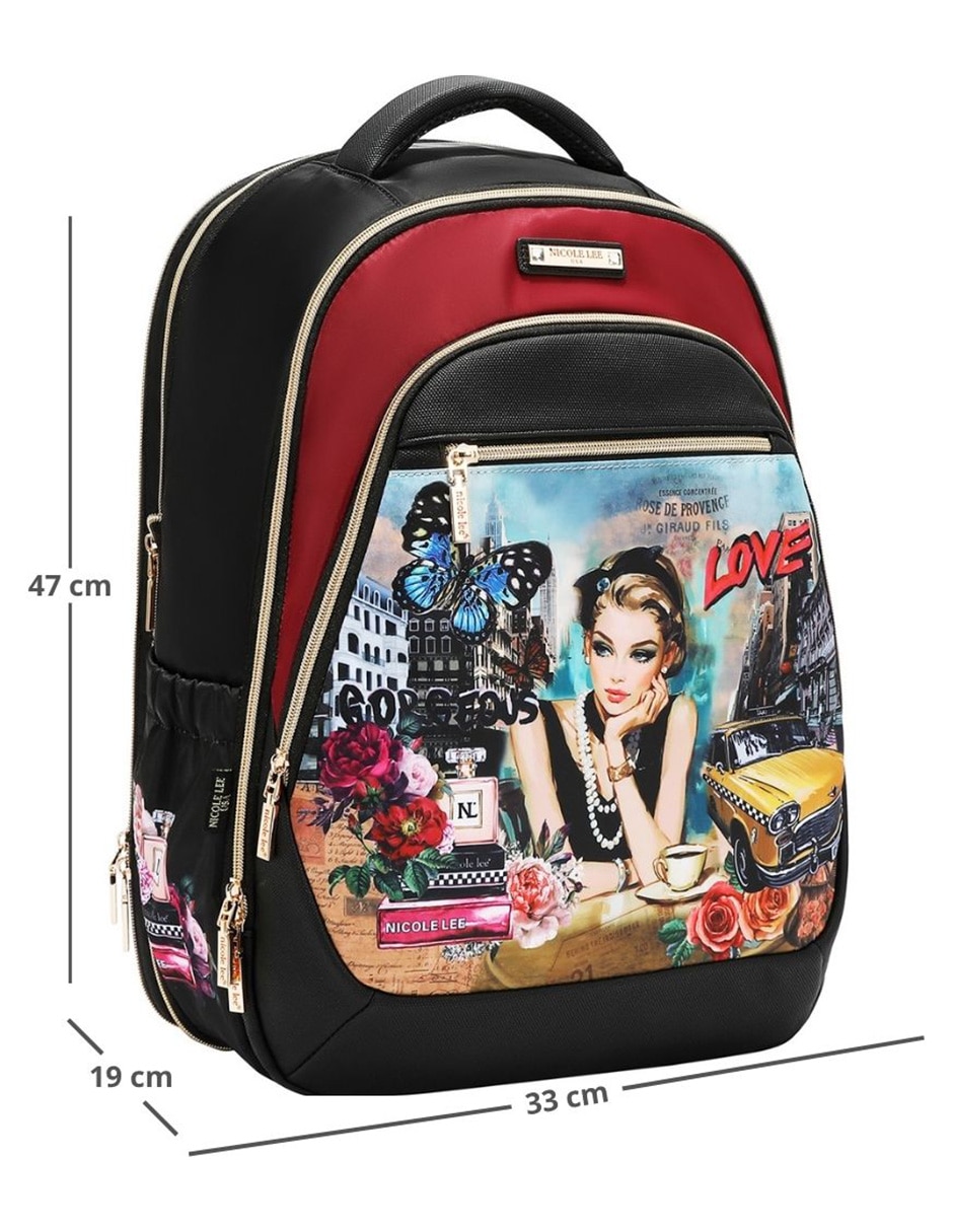 Backpack Nicole Lee Sabina Imagines para mujer