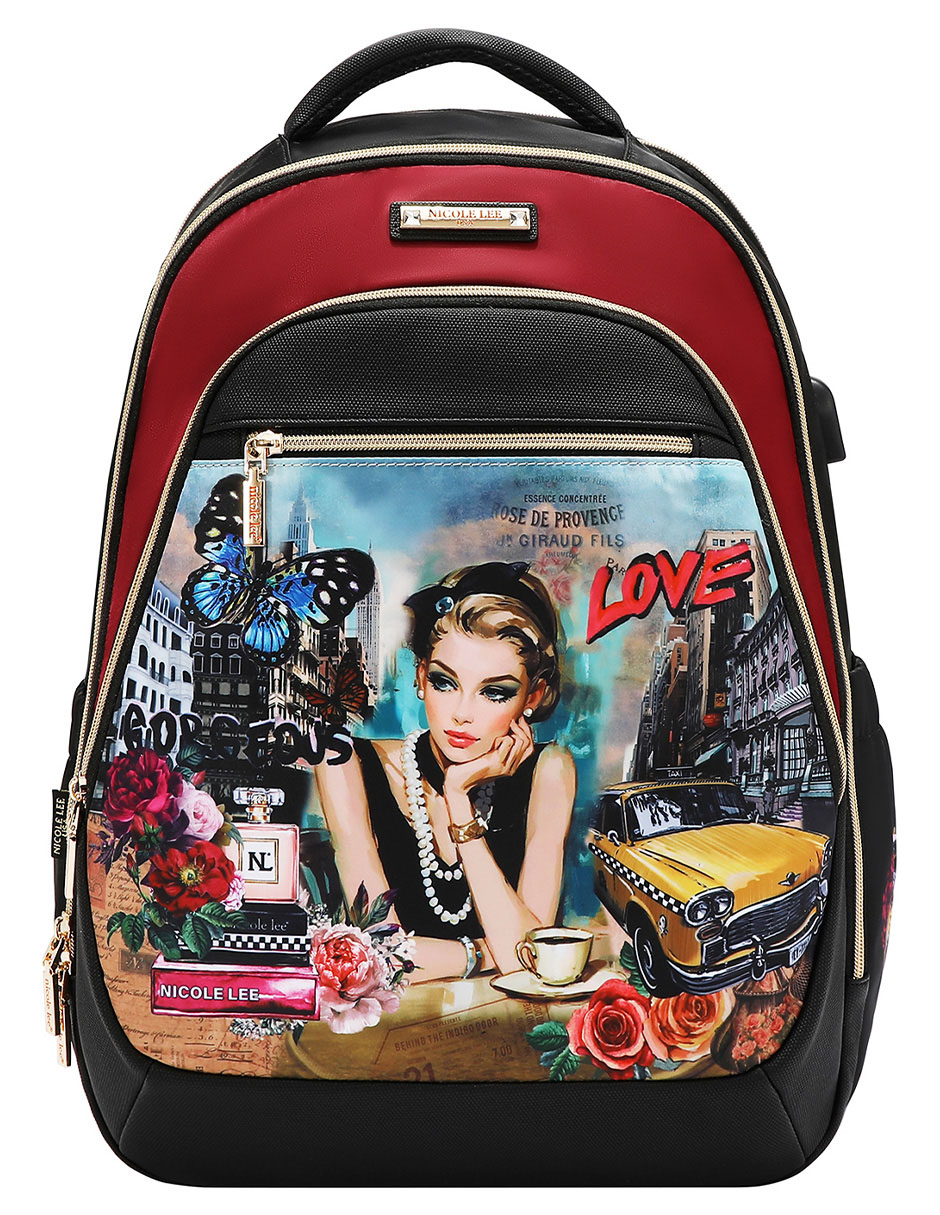 Backpack Nicole Lee Sabina Imagines para mujer